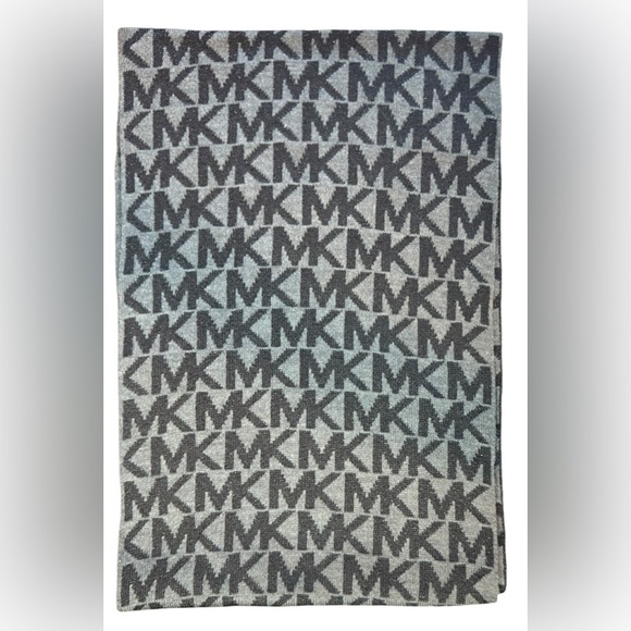 Michael Kors Black & Gray Scarf - Picture 6 of 7